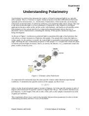 Polarimeter distribution|polarimetry pdf.